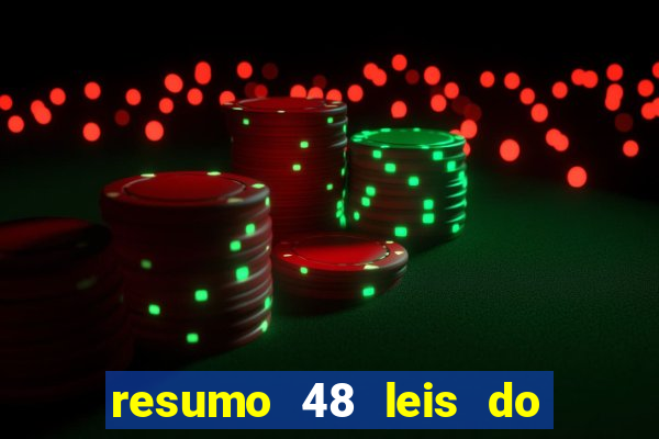 resumo 48 leis do poder pdf